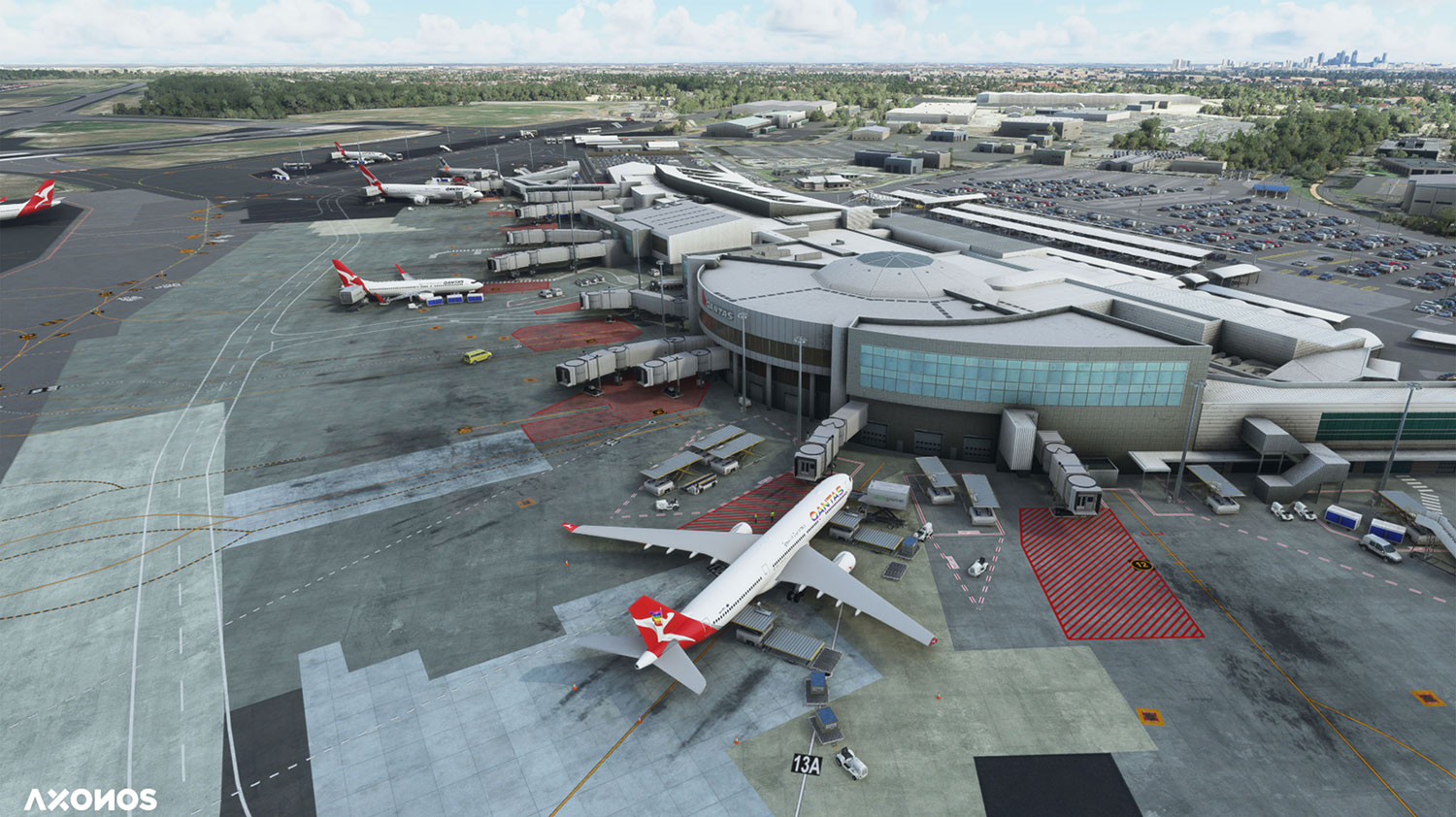 Axonos - YPPH - Perth International Airport MSFS